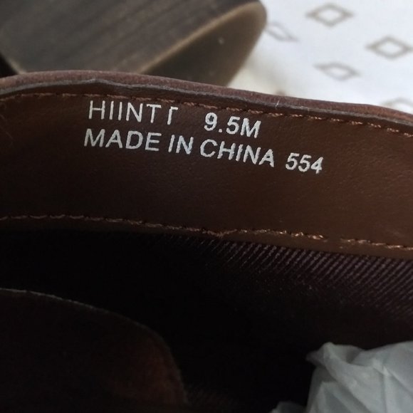 Madden Girl Dark Brown Ankle Boots Size 9 - Picture 4 of 5